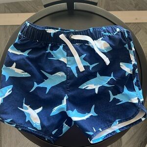 Hanna Andersson sharks swimming trunks boys 3T